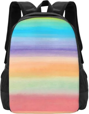 Watercolor Lightweight Packable Backpack Travel Casual Hiking Daypack Foldable Backpack For Men Women