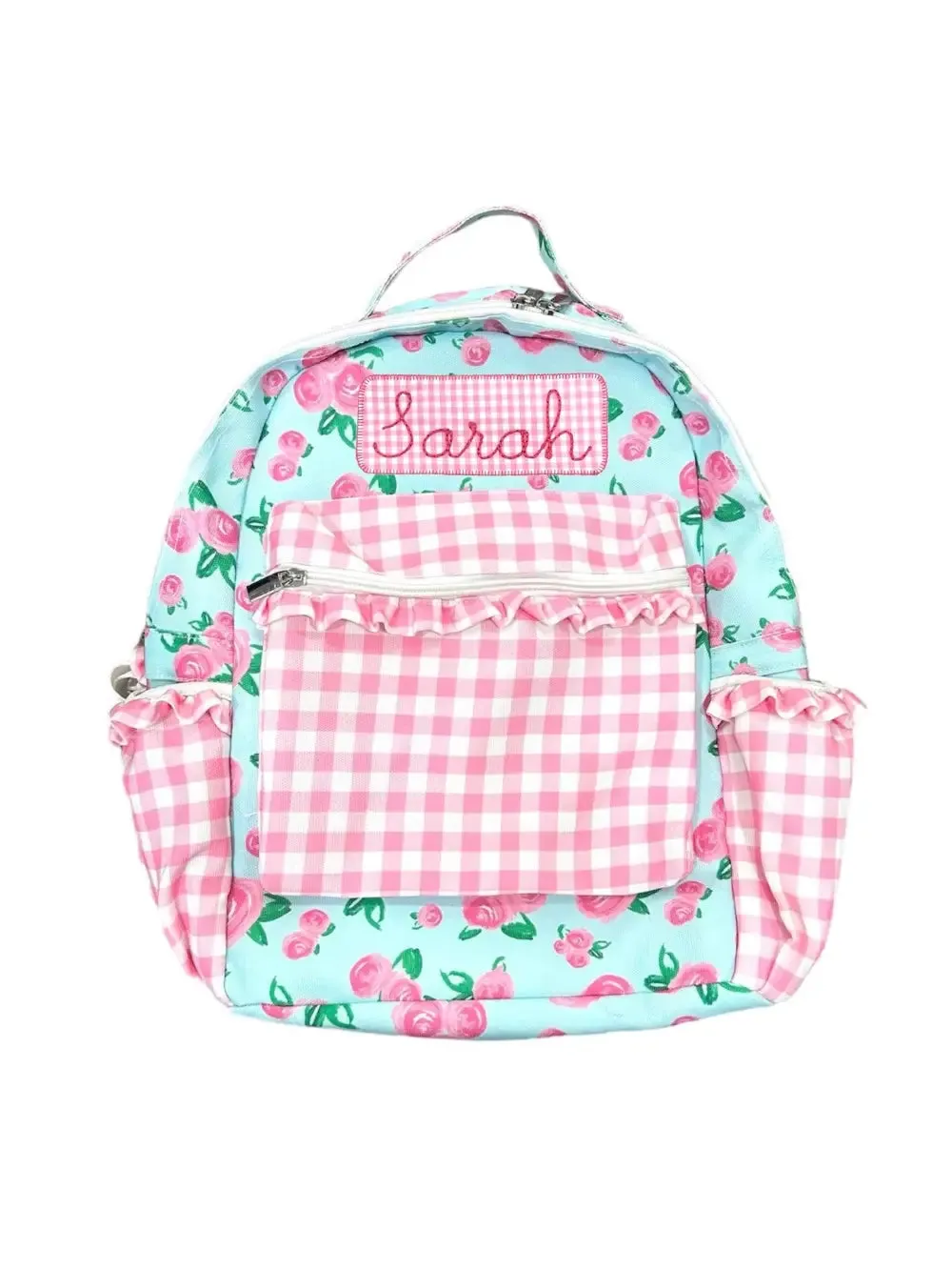 Watercolor Roses Back Pack