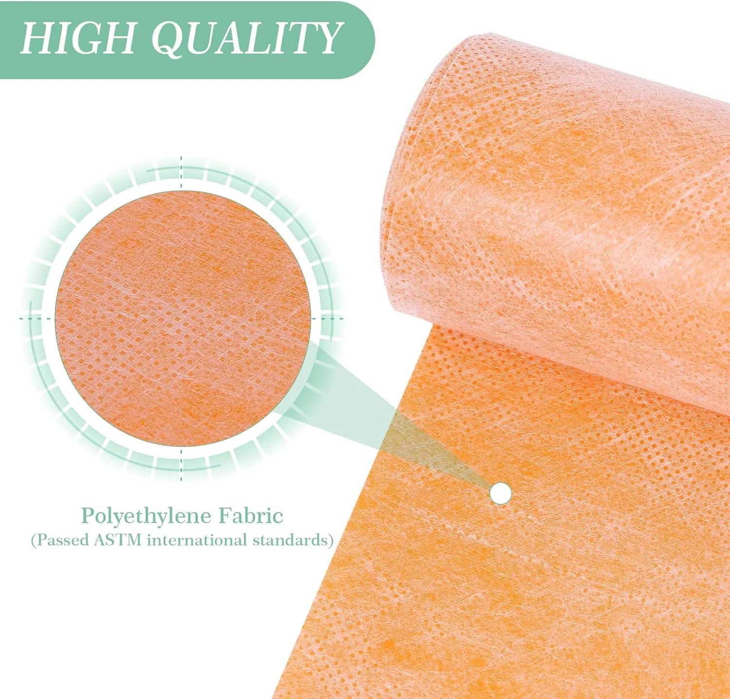 Waterproof Membrane for Shower 3.3 FT x 65.6 FT 215 SQ FT 20mil Waterproofing Membrane Tile Underlayment Polyethylene Fabric Roll for Bathroom Wall Floor
