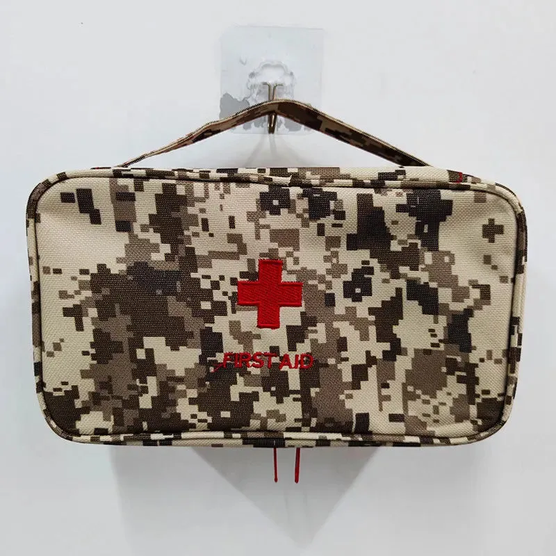 Waterproof Outdoor Travel Car First Aid Kit Home Small Medical Box Emergency Survival Kit Household Camping Empty First Aid Box
