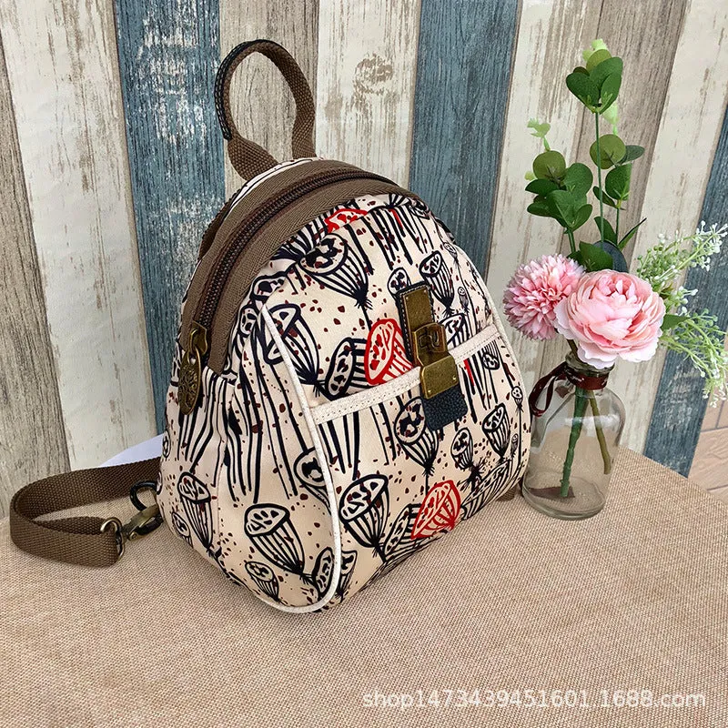 Wholesale Oxford Cloth Lightweight Small Backpack JDC-BP-LanGongzhu002