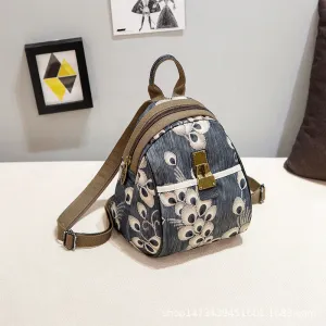 Wholesale Oxford Cloth Lightweight Small Backpack JDC-BP-LanGongzhu002