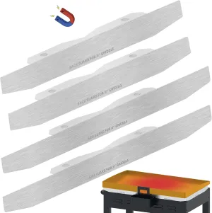 Wind Guards for Blackstone 36 Inch Griddle, Blackstone Griddle Accessories Fit for Black stone Grill, Magnetic Stainless Steel Wind Screens, Protect Flame Hold Heat, Save Gas, Compatible with Hood