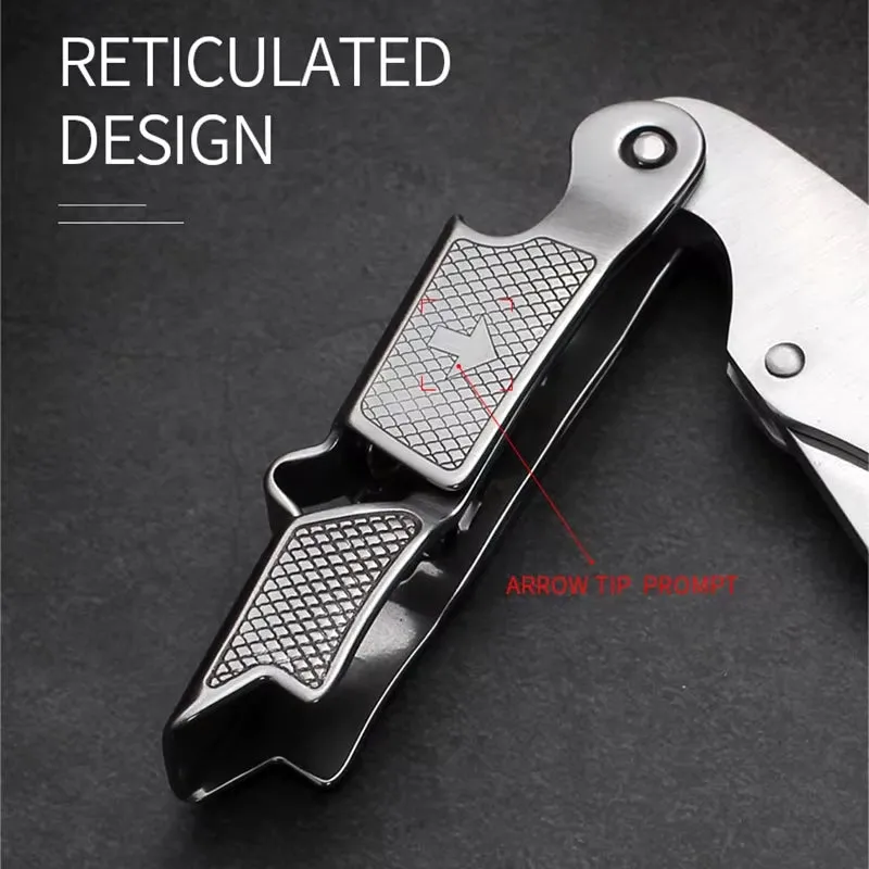 Wine Key - Wood Grip, Bottle Opener Multifunction