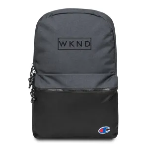 WKND Embroidered Champion Backpack
