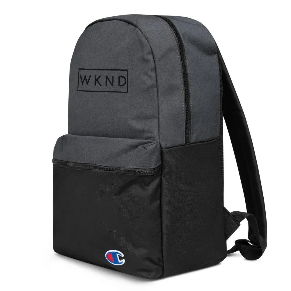 WKND Embroidered Champion Backpack
