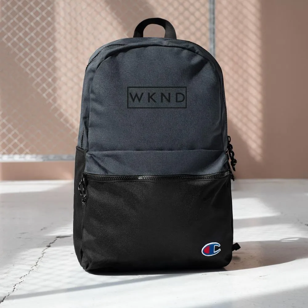 WKND Embroidered Champion Backpack
