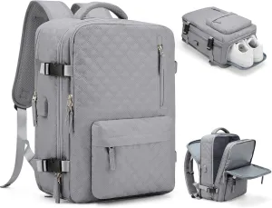 WONHOX Large Travel Backpack Carry on Flight Approved Laptop Work Business Backpack for Women Men Mochila de Viaje