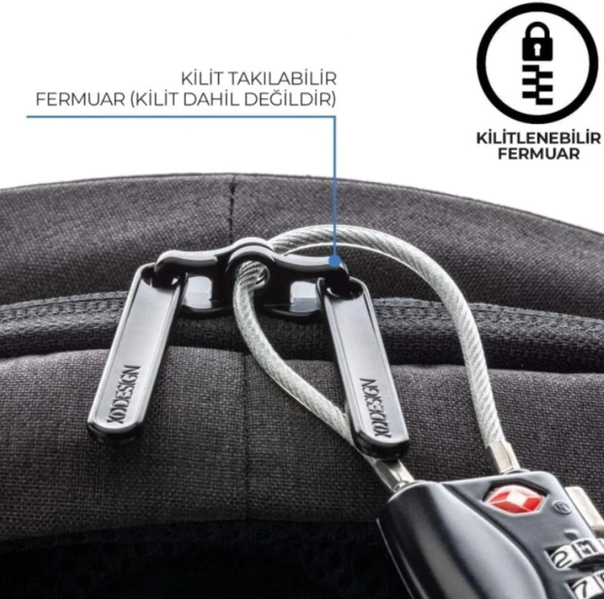 XDDesign Bobby Hero Small Anti-Theft Backpack Black USB (Unisex Bag)