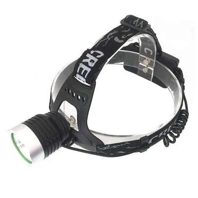 XM-L T6 LED Frontal Led Headlight Headlamp Torch Linternas Flashlight Head Lamp Forehead Hunting Light   18650 Battery   Charger