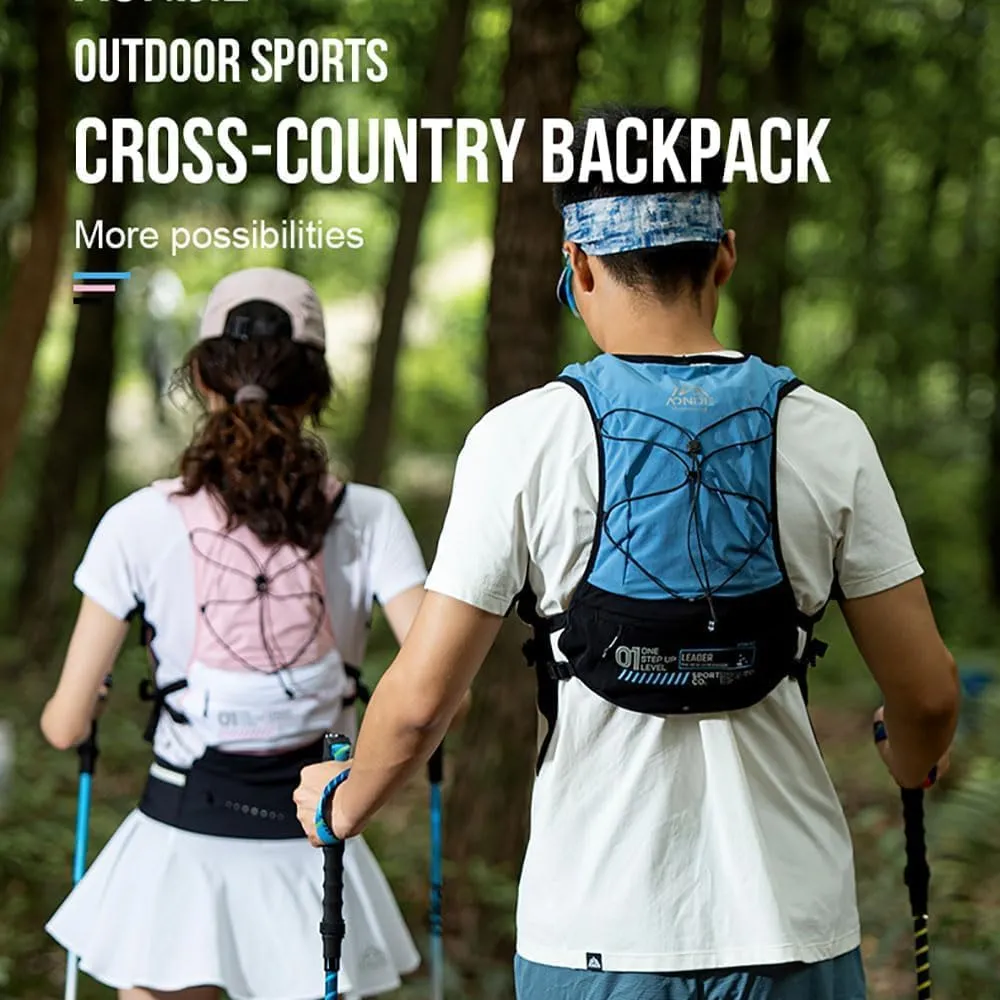 YOUGLE Hydration Vest Pack 5L Lightweight Running Backpack for Hiking Trail Running Race Marathon