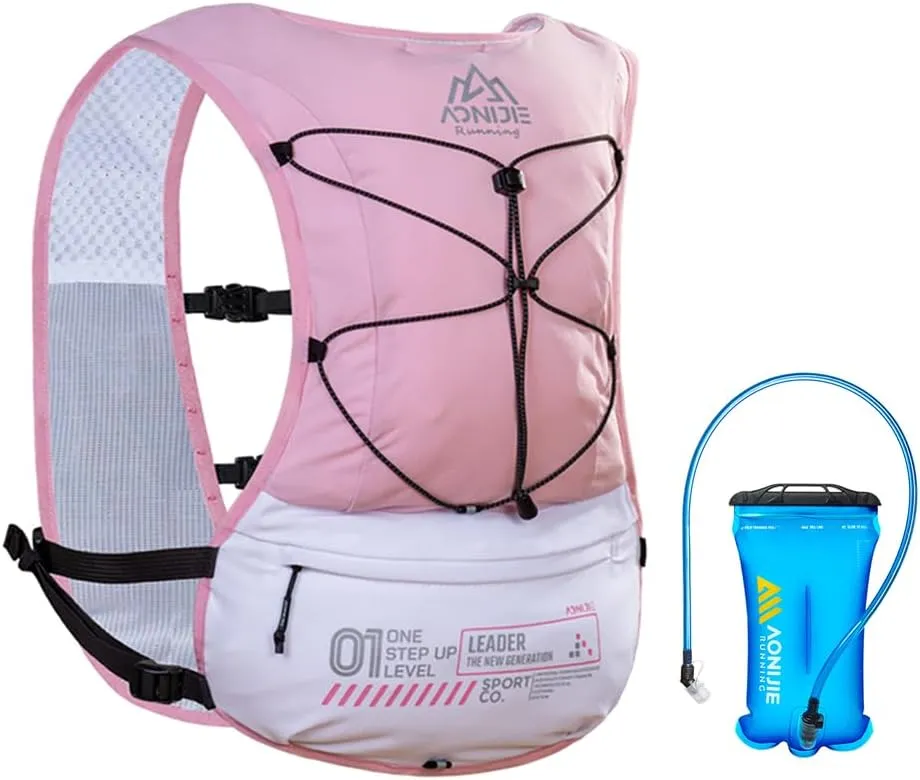 YOUGLE Hydration Vest Pack 5L Lightweight Running Backpack for Hiking Trail Running Race Marathon