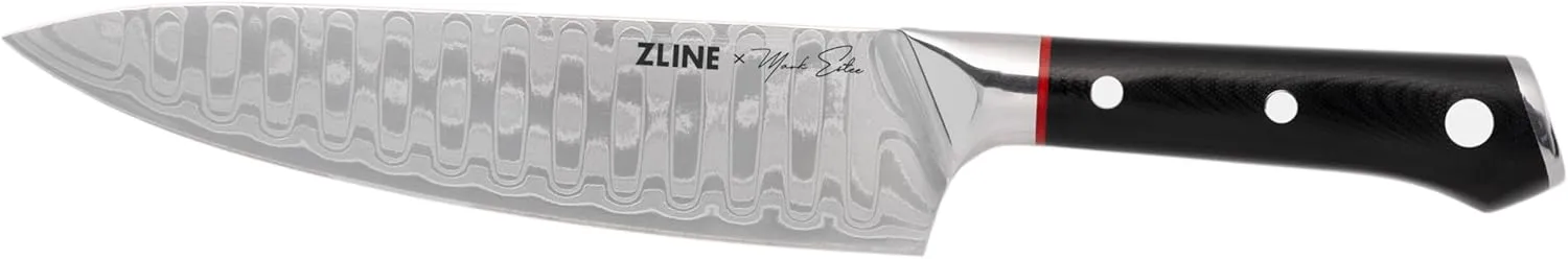 Z Line Kitchen and Bath ZLINE Mark Estee 8 in. Professional Japanese Damascus Steel Chef Knife (KCKT-ME-JD)